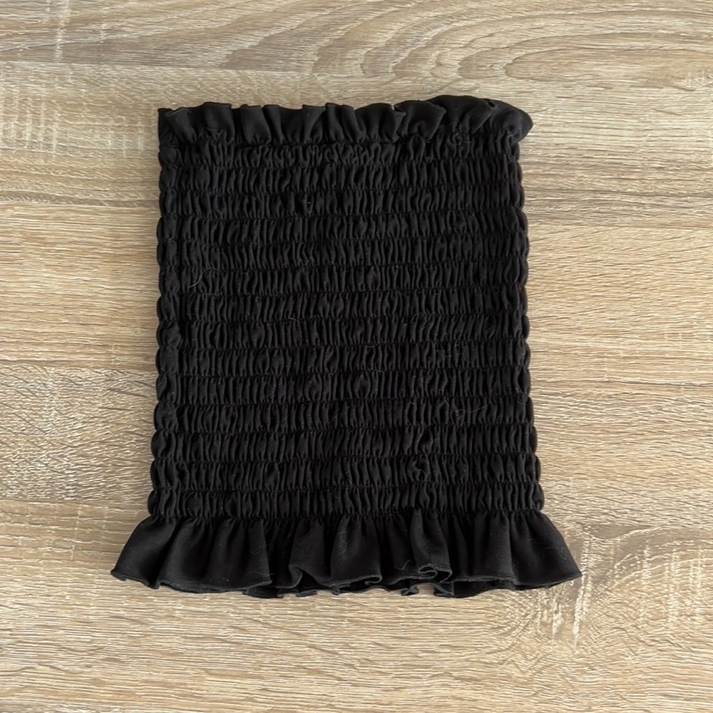 Black tube top